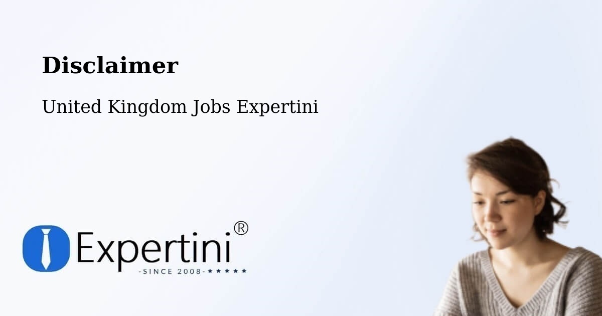 Disclaimer – Sibsey - United Kingdom Jobs Expertini